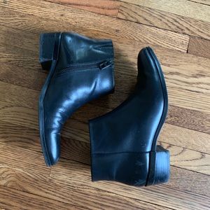 Coach Montana Black Leather Boots
